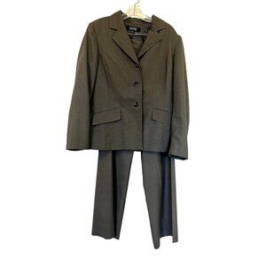 Kasper Two Piece Business Pants Suit Blazer & Trousers 14
